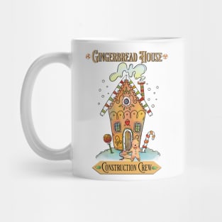 Gingerbread House Construction Crew Mug